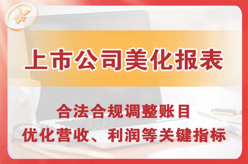 密山上市公司美化报表